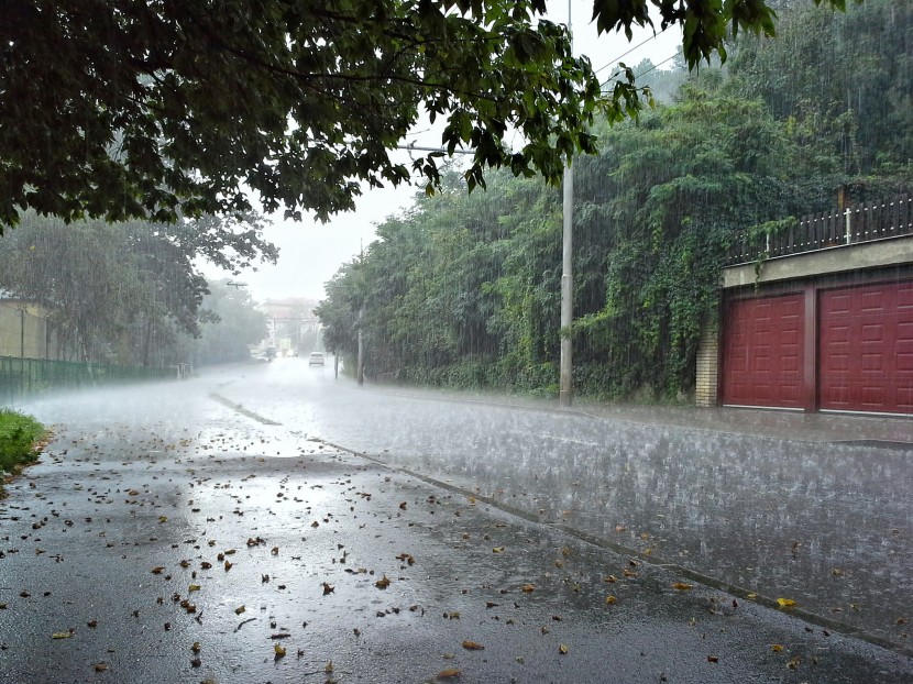 傾盆的大雨圖片