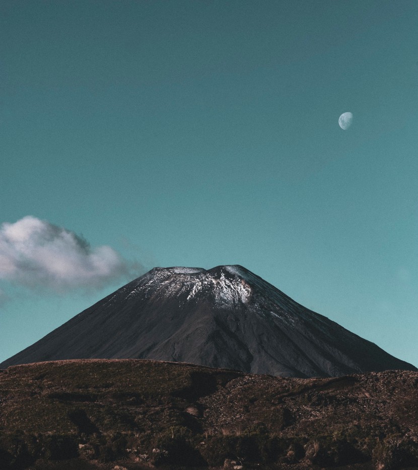 休眠的火山圖片