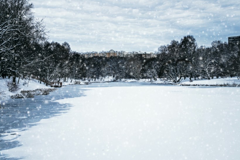 冬季冰雪景色圖片