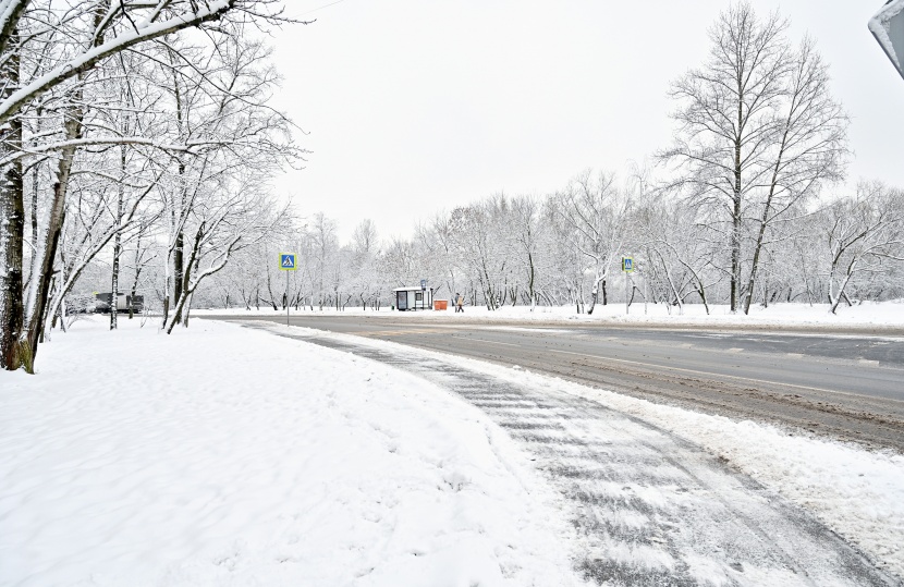 白雪皚皚的冬季圖片