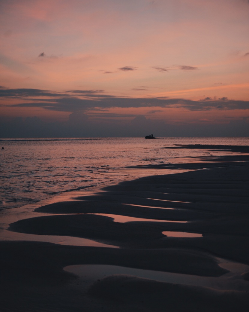 唯美海濱風景圖片