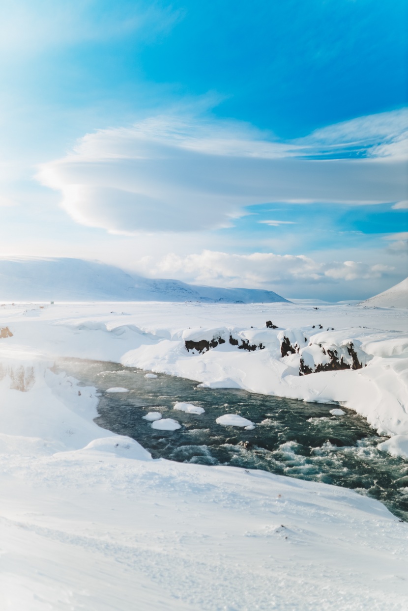 極地冰雪景觀圖片