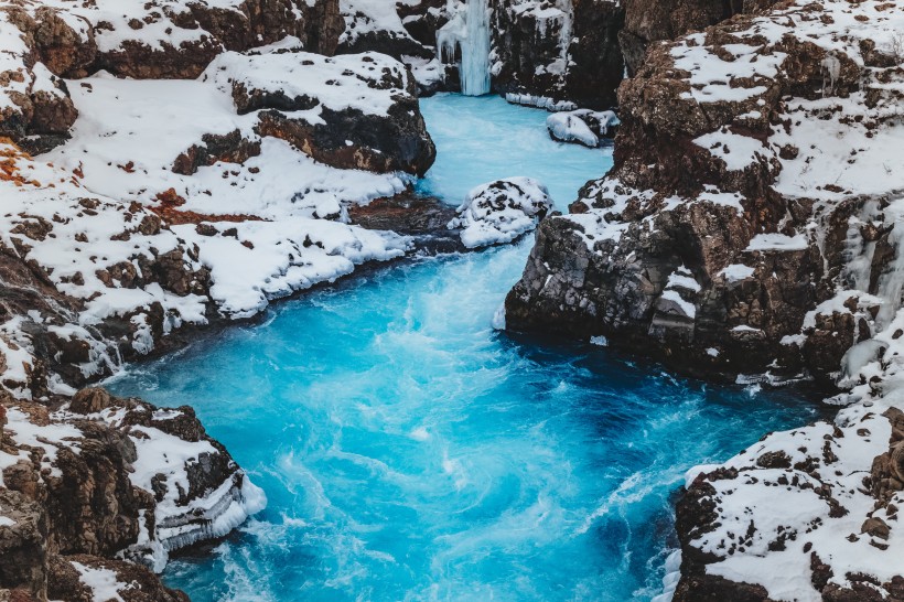 極地冰雪景觀圖片