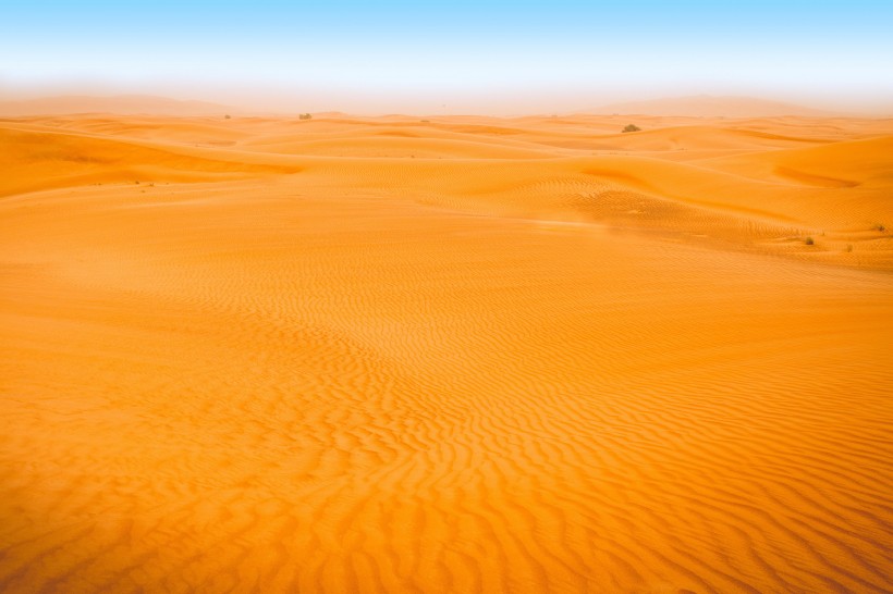 唯美漸變的天空風景圖片