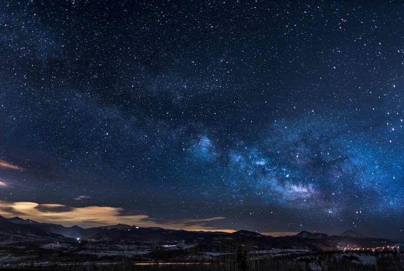 宇宙銀河風景圖片