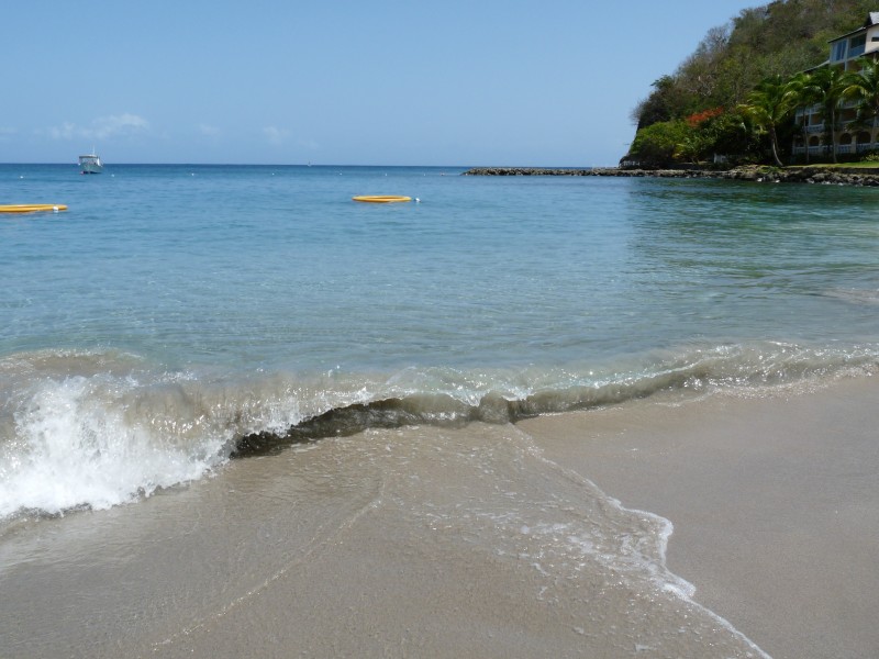 波濤洶湧的大海風景圖片