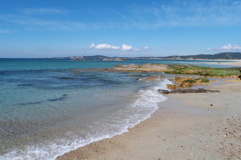 波濤洶湧的大海風景圖片