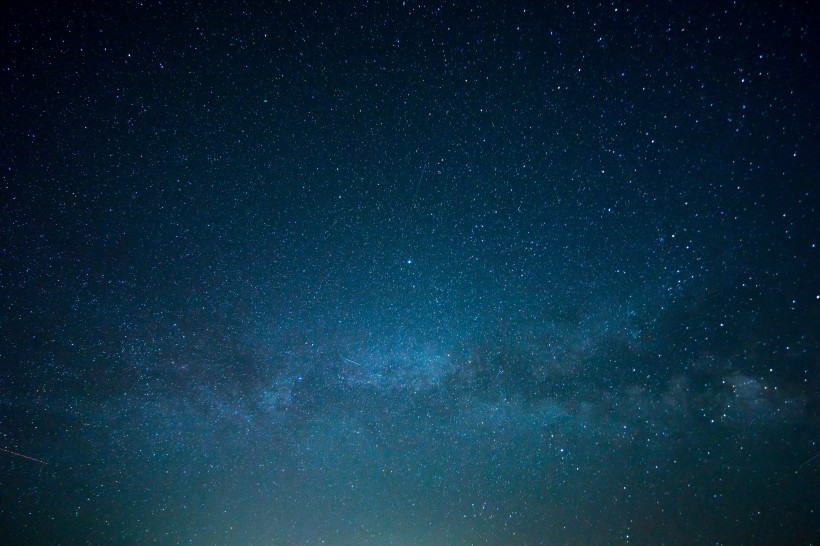 浩瀚唯美的星空風景圖片