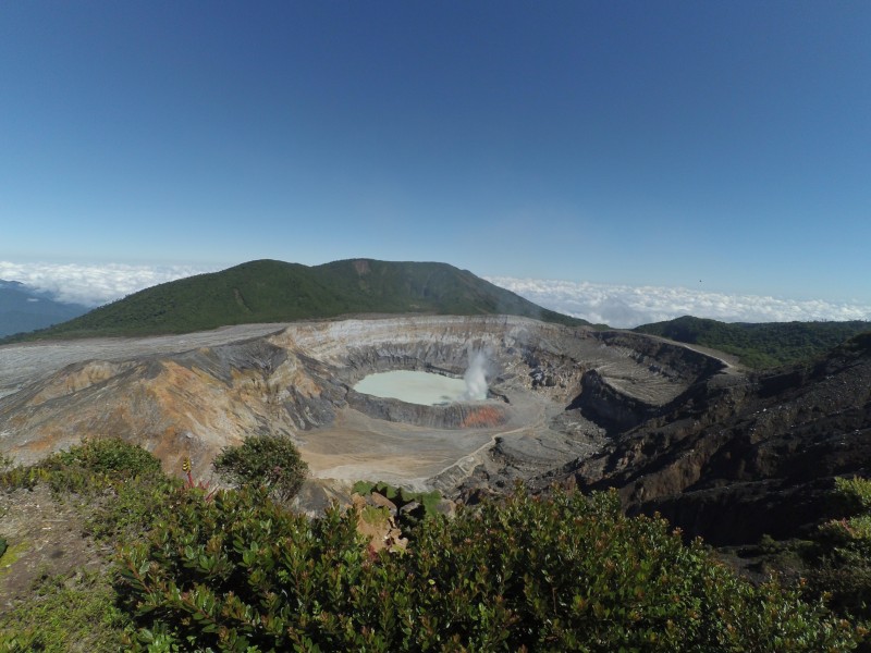 破壞力極強的火山奇特景觀圖片