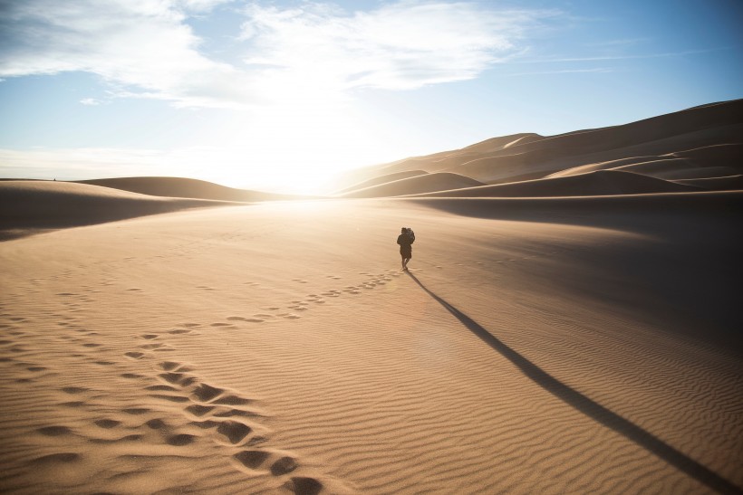 幹旱的沙漠圖片