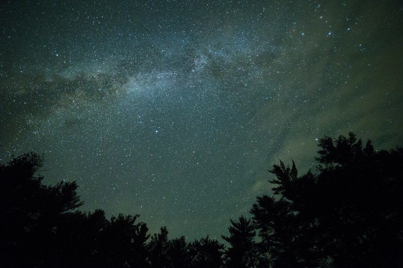 浩瀚的星空圖片