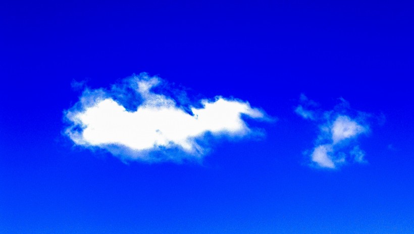 藍天白雲素材圖片