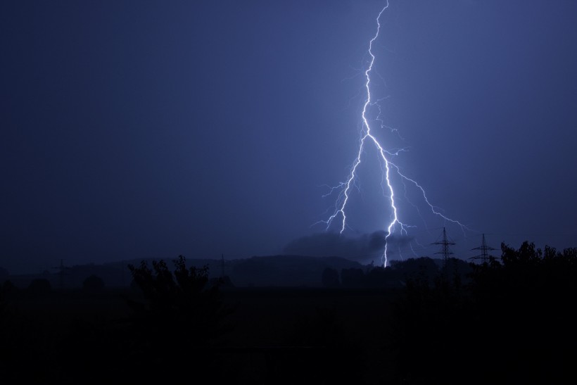 驚天動地的雷電圖片