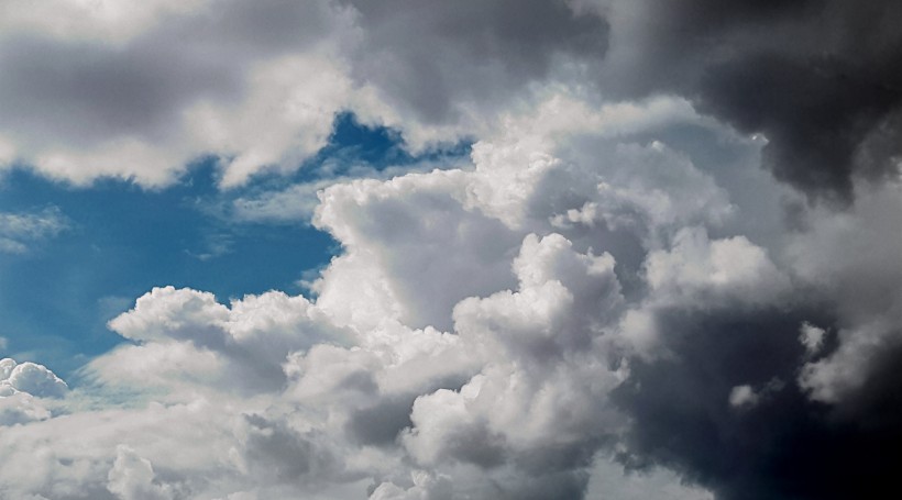 天空中的雲彩圖片