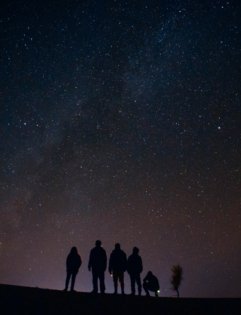 夢幻的星空圖片