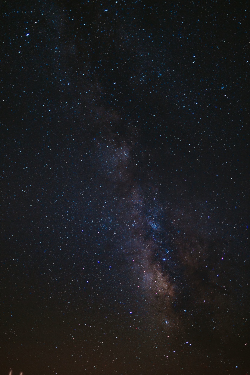 夢幻的星空圖片