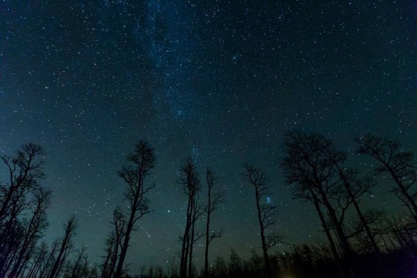 夢幻的星空圖片