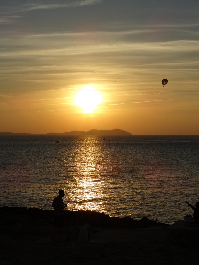 美麗的夕陽風景圖片