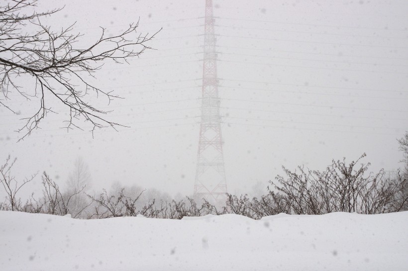 冬天的雪景圖片