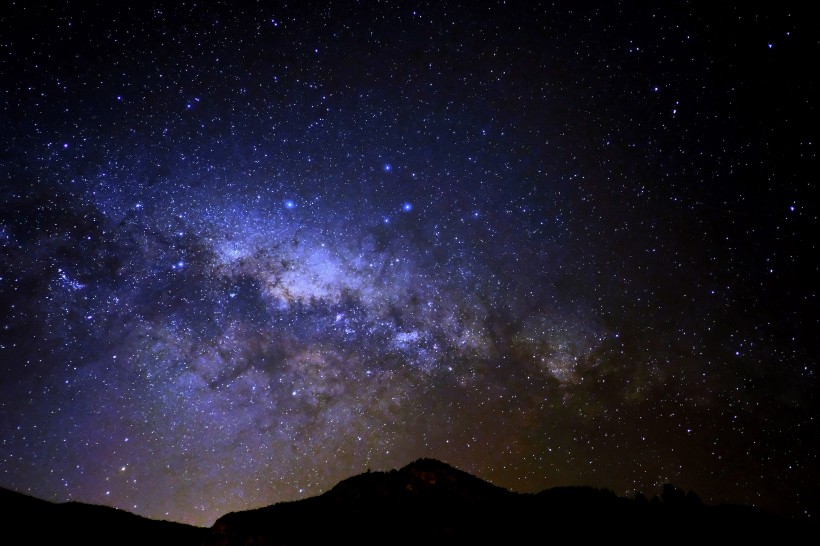 夢幻的星空圖片