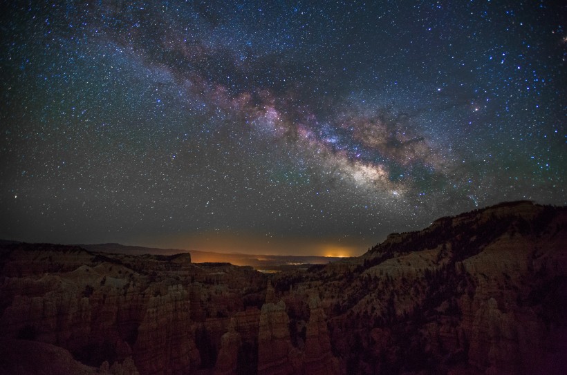 夢幻的星空圖片