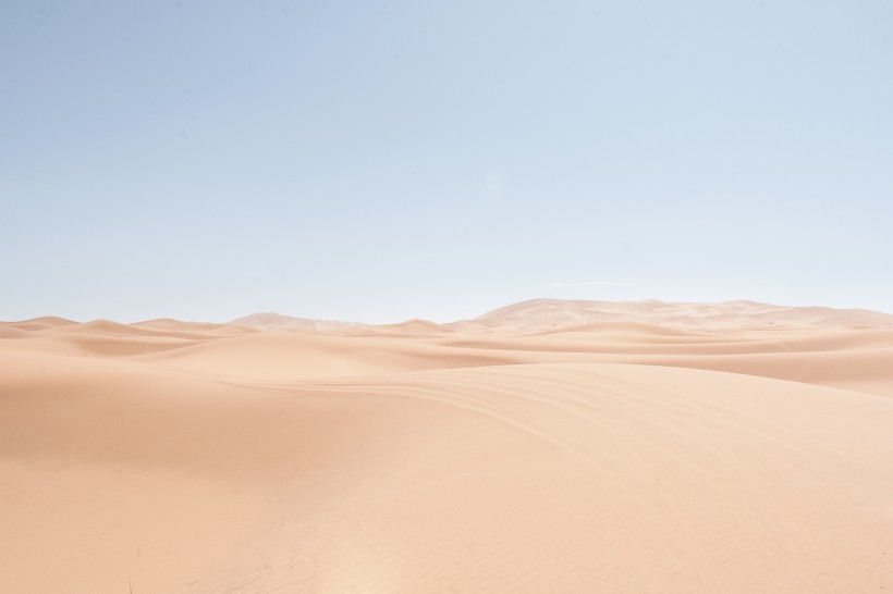 壯闊的沙漠圖片