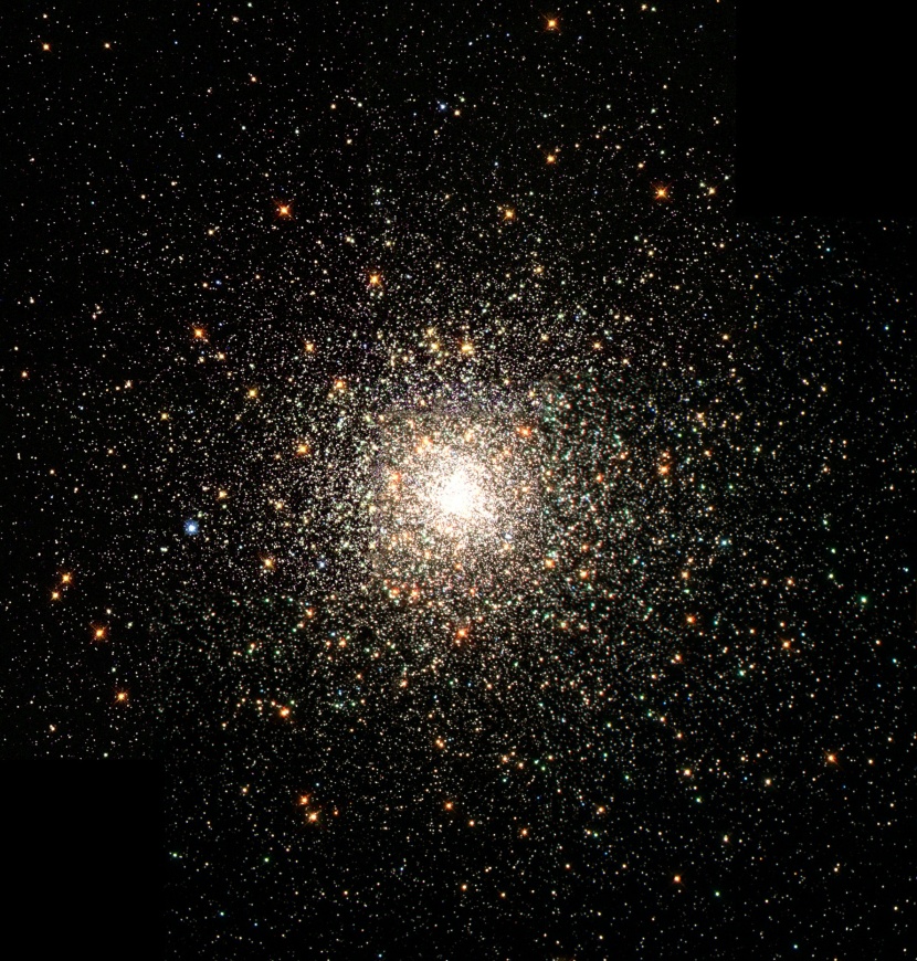 夜晚閃耀的星空圖片