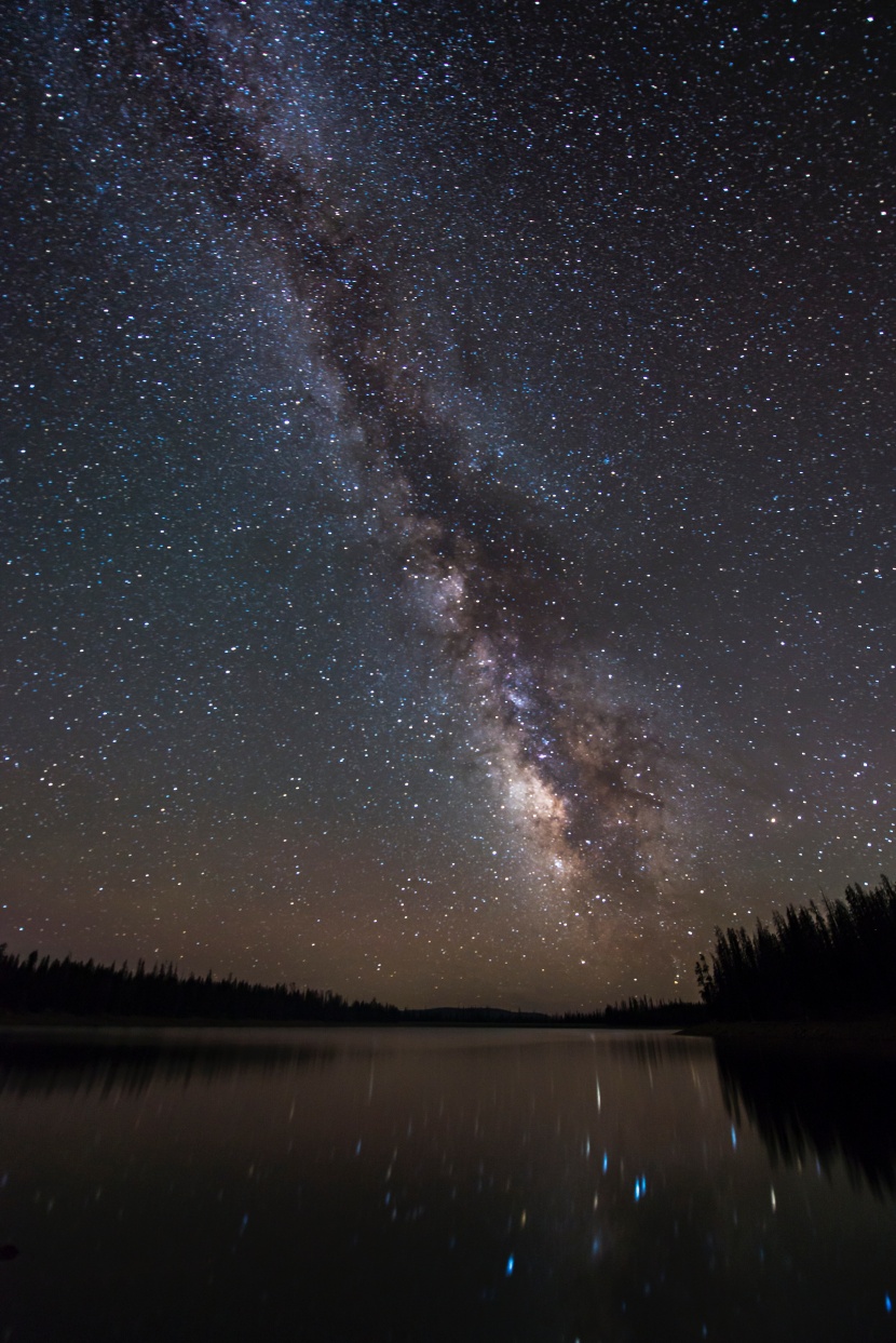 繁星點點的星空圖片