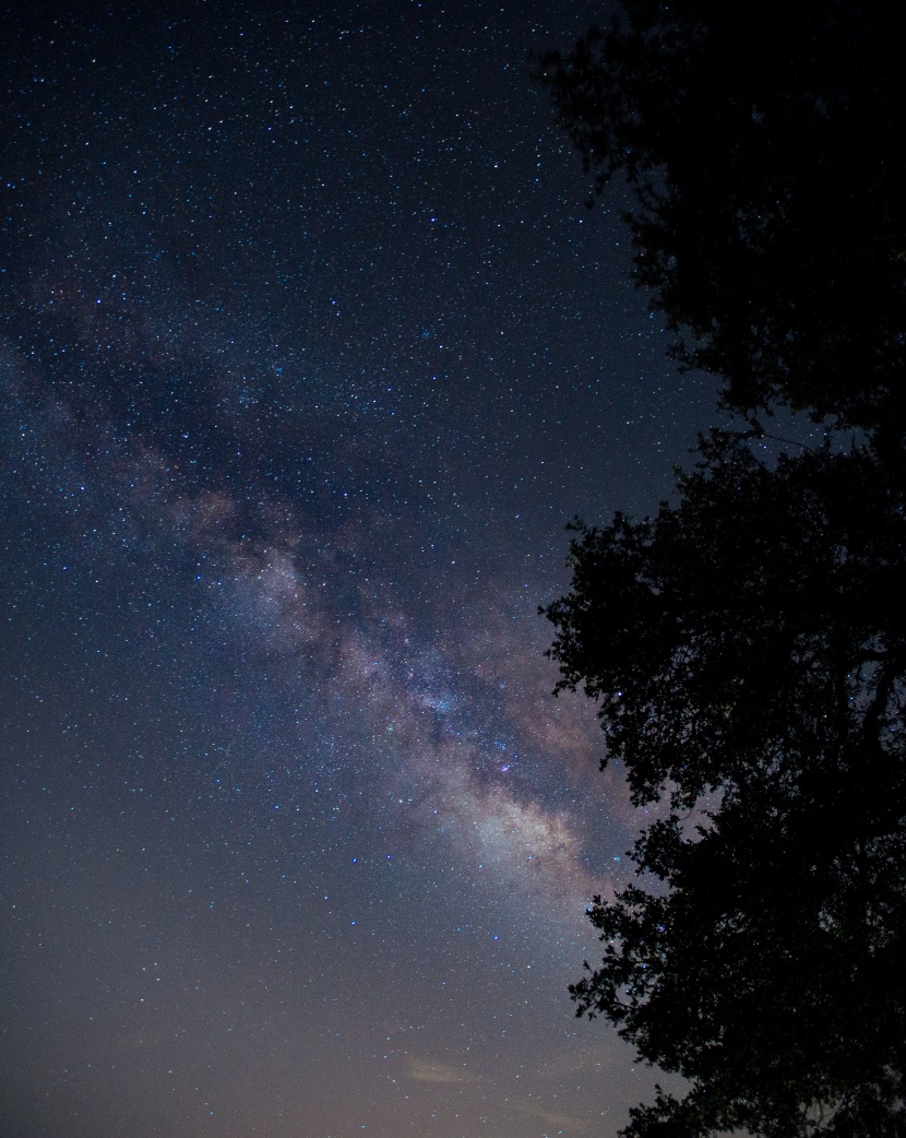 繁星點點的星空圖片
