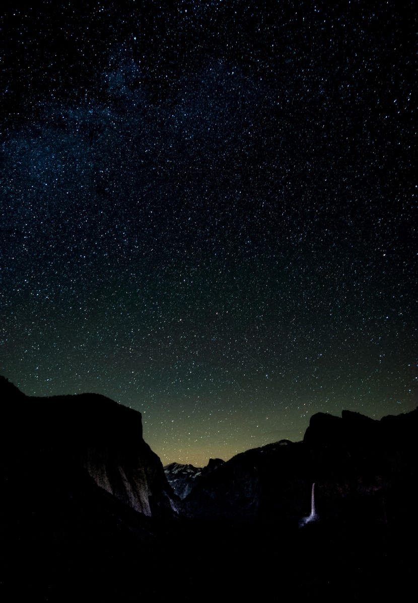 美麗的夜空圖片