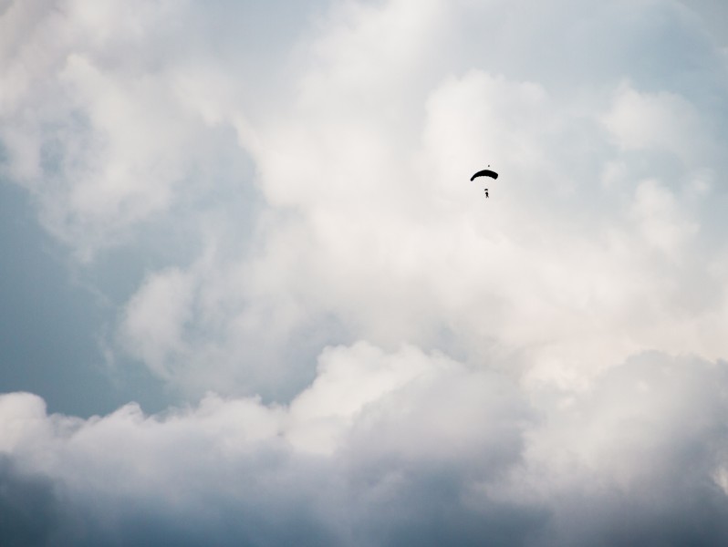 天空中的雲朵圖片