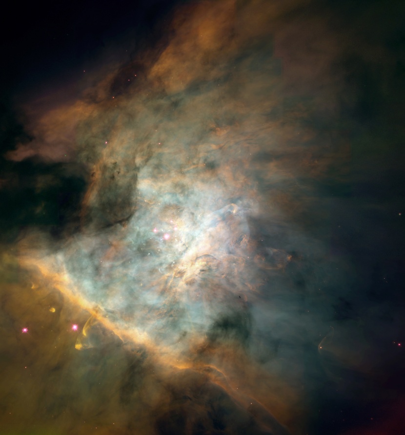 宇宙中的星雲圖片
