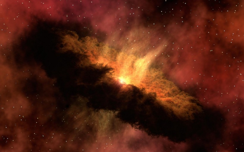 宇宙中的星雲圖片