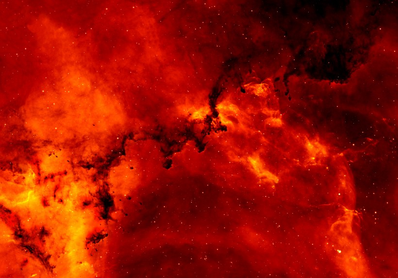 宇宙中的星雲圖片