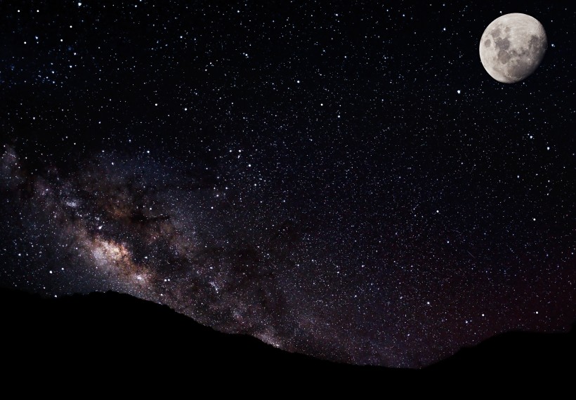 璀璨的星空圖片