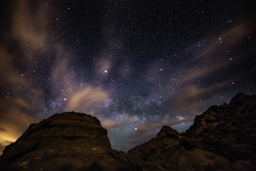 璀璨的星空圖片