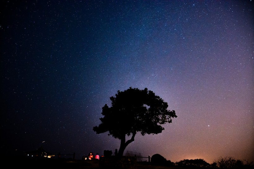 美麗的夜空圖片