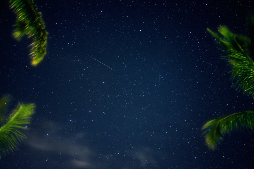 美麗的夜空圖片