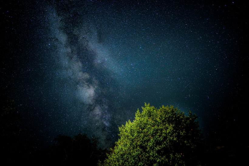 美麗的夜空圖片