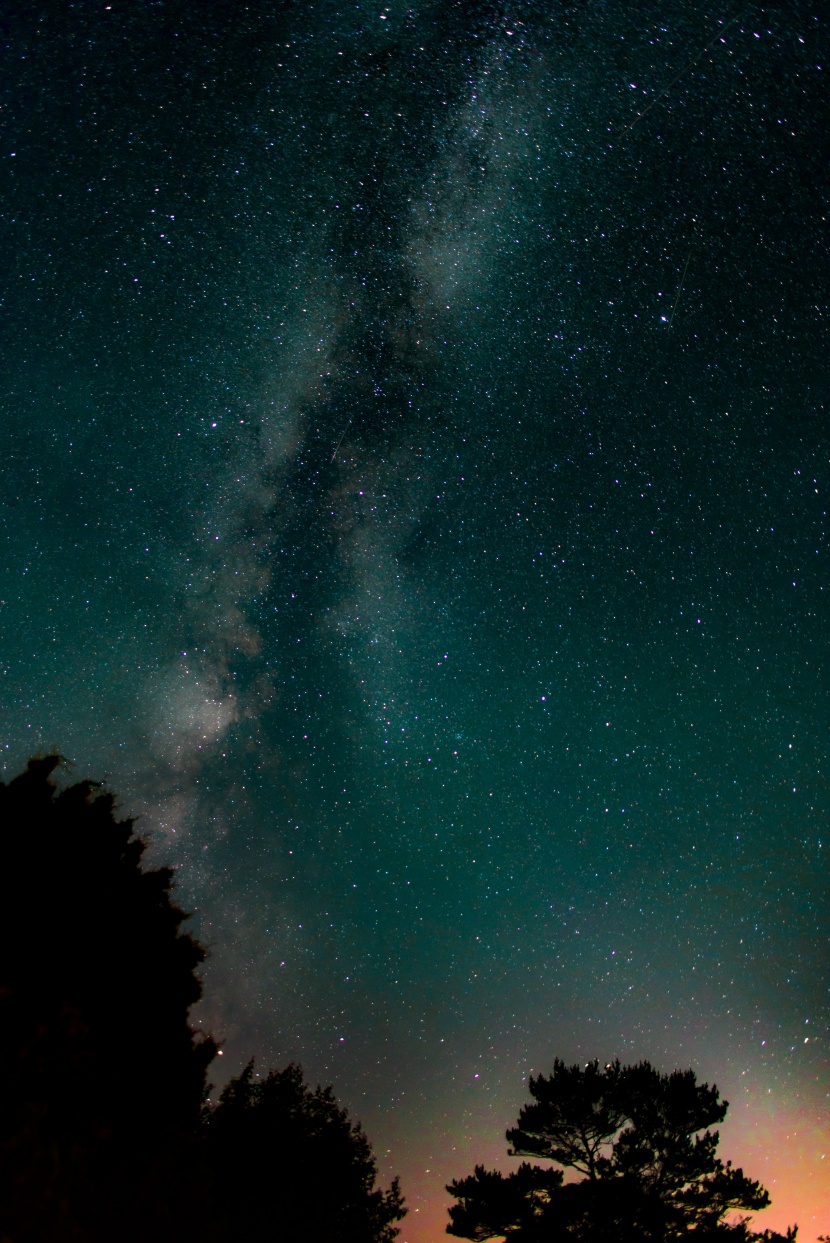 美麗的夜空圖片