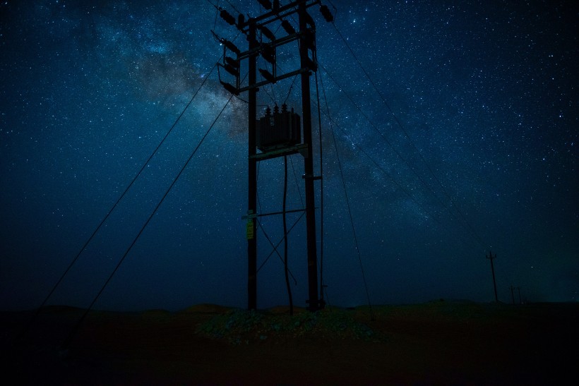 美麗的夜空圖片