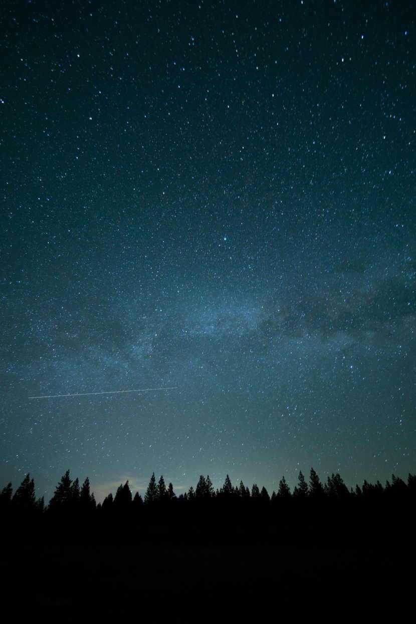 美麗的夜空圖片
