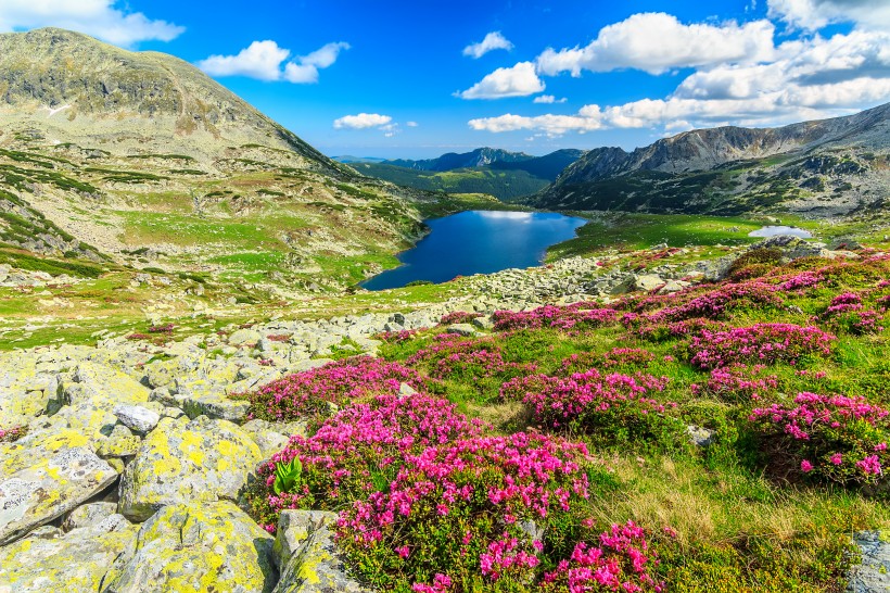 山川湖泊景色圖片