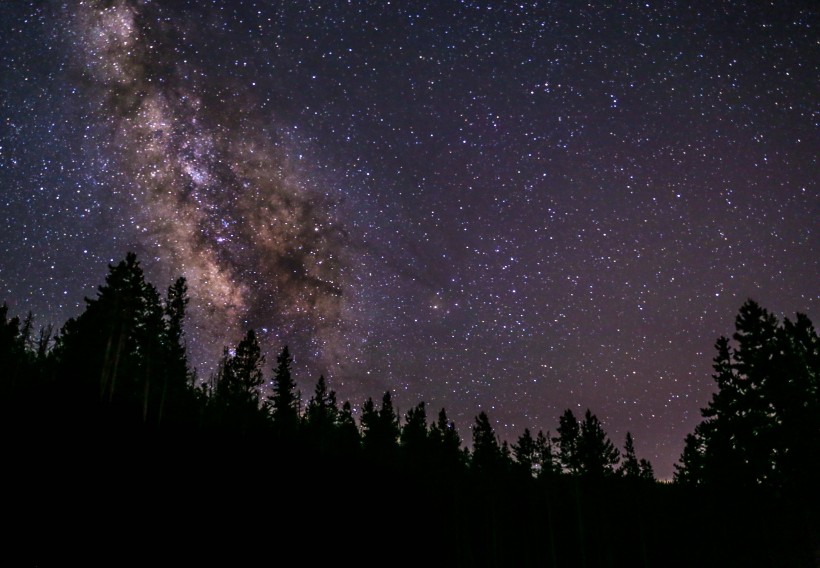 神秘的星空圖片