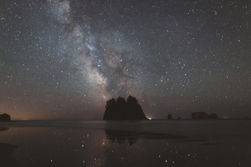 神秘的星空圖片