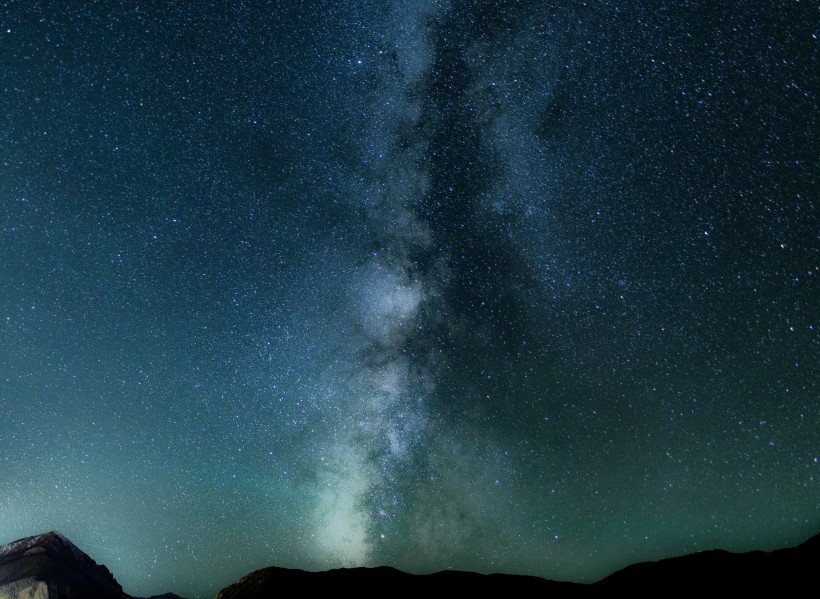 神秘的星空圖片