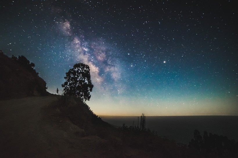 神秘的星空圖片