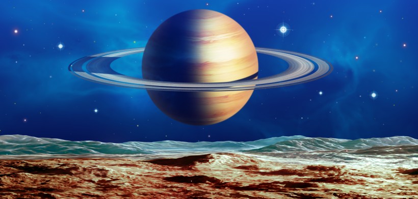 美麗的星球和浩瀚的宇宙圖片