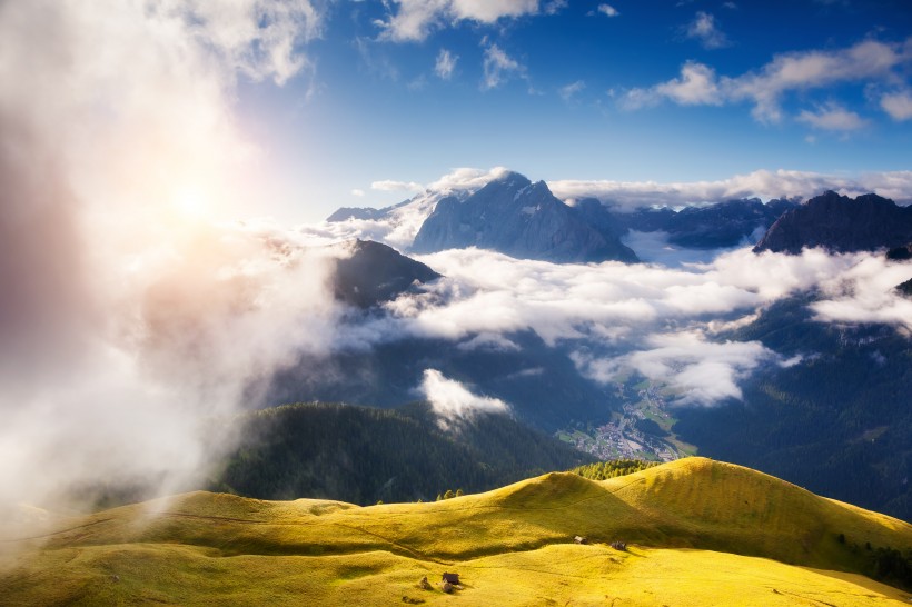 高山景色圖片