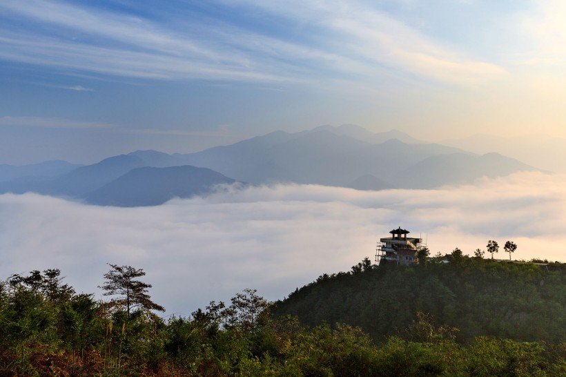 美麗的雲海圖片